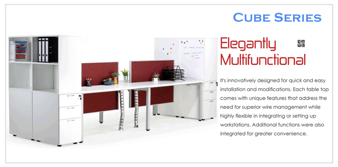 Lizo Office System Furniture Cube Series